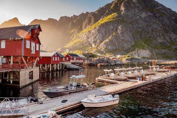 Å Rorbuer view