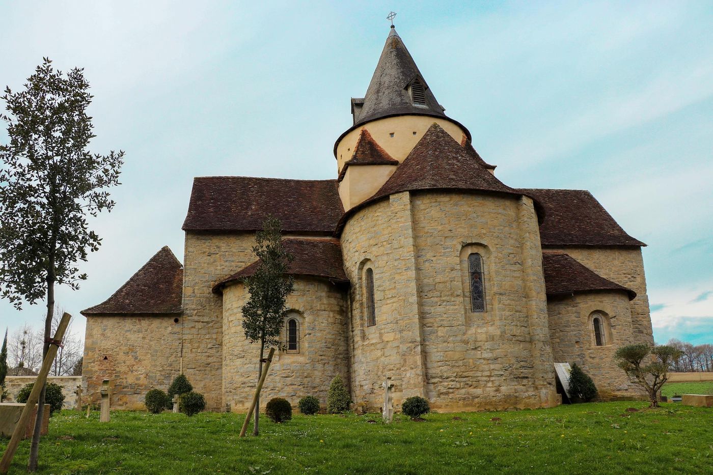 Abbey of Sauvelade in france