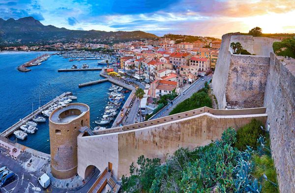 CAlvi aireal view and citadel