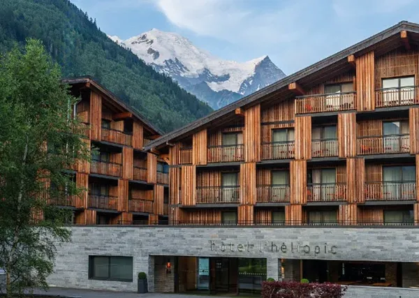 Chamonix Heliopic Hotel outside