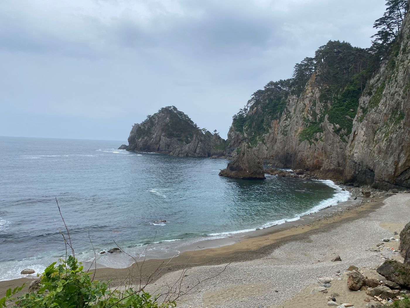 Coast and beach Michinoku Coastal Trail 4