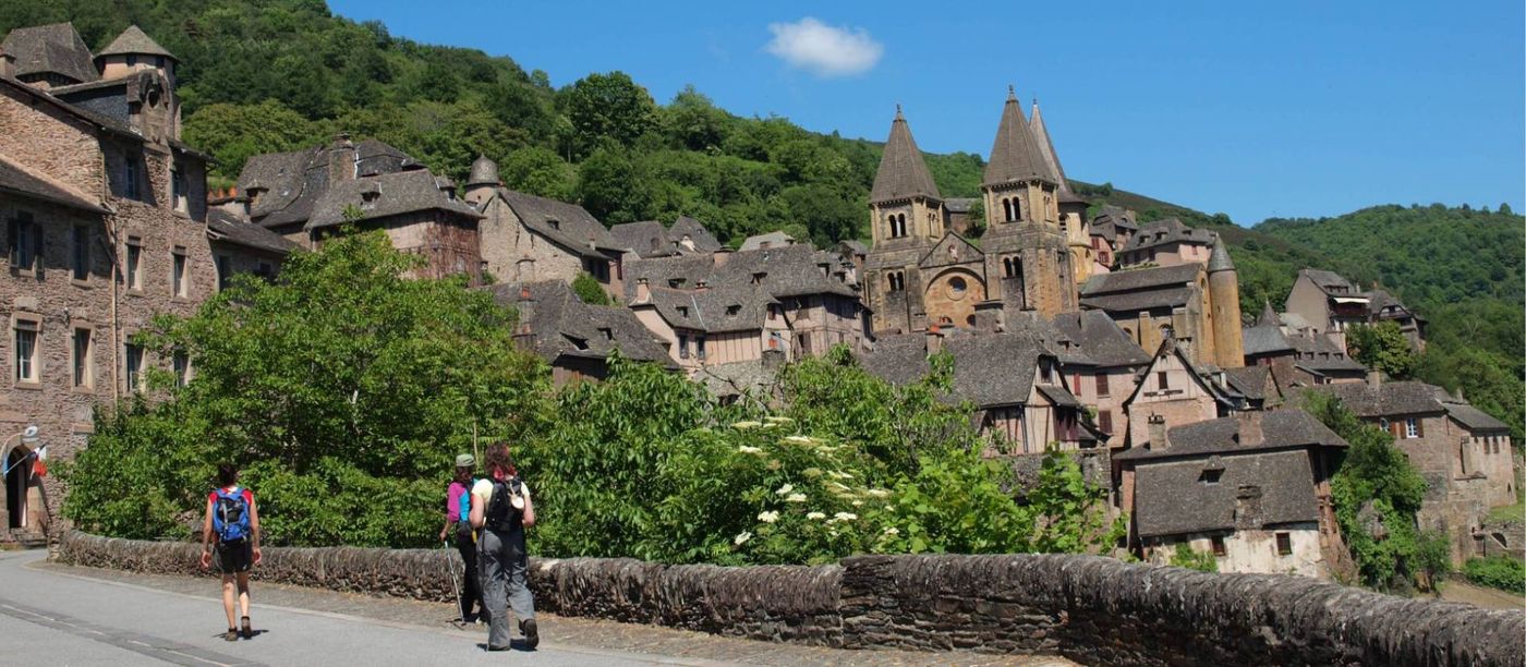 Conques to Cahors onward travel.