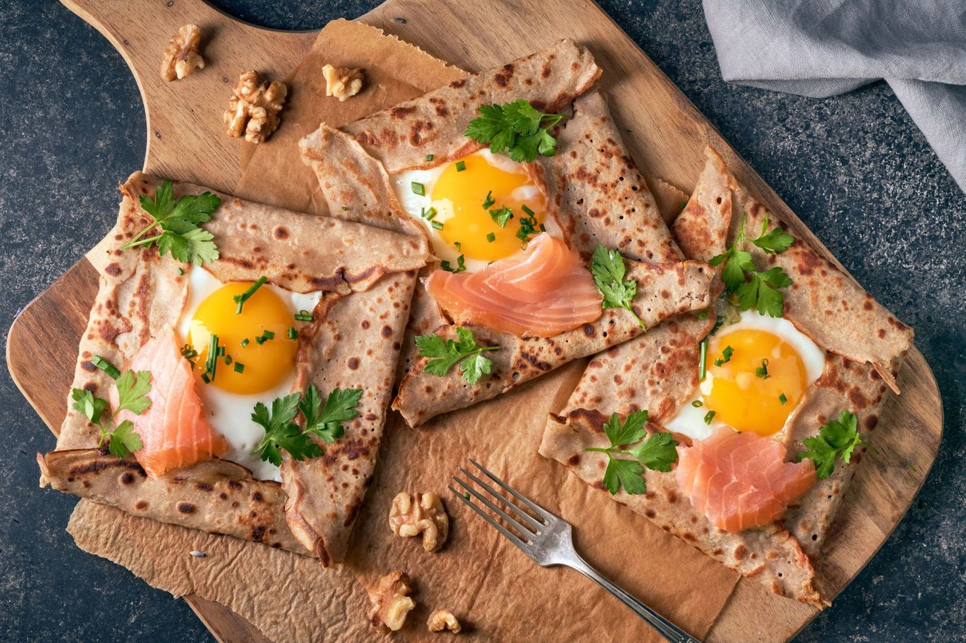 Crepes Breakfast Brittany France supplied by Shutterstock