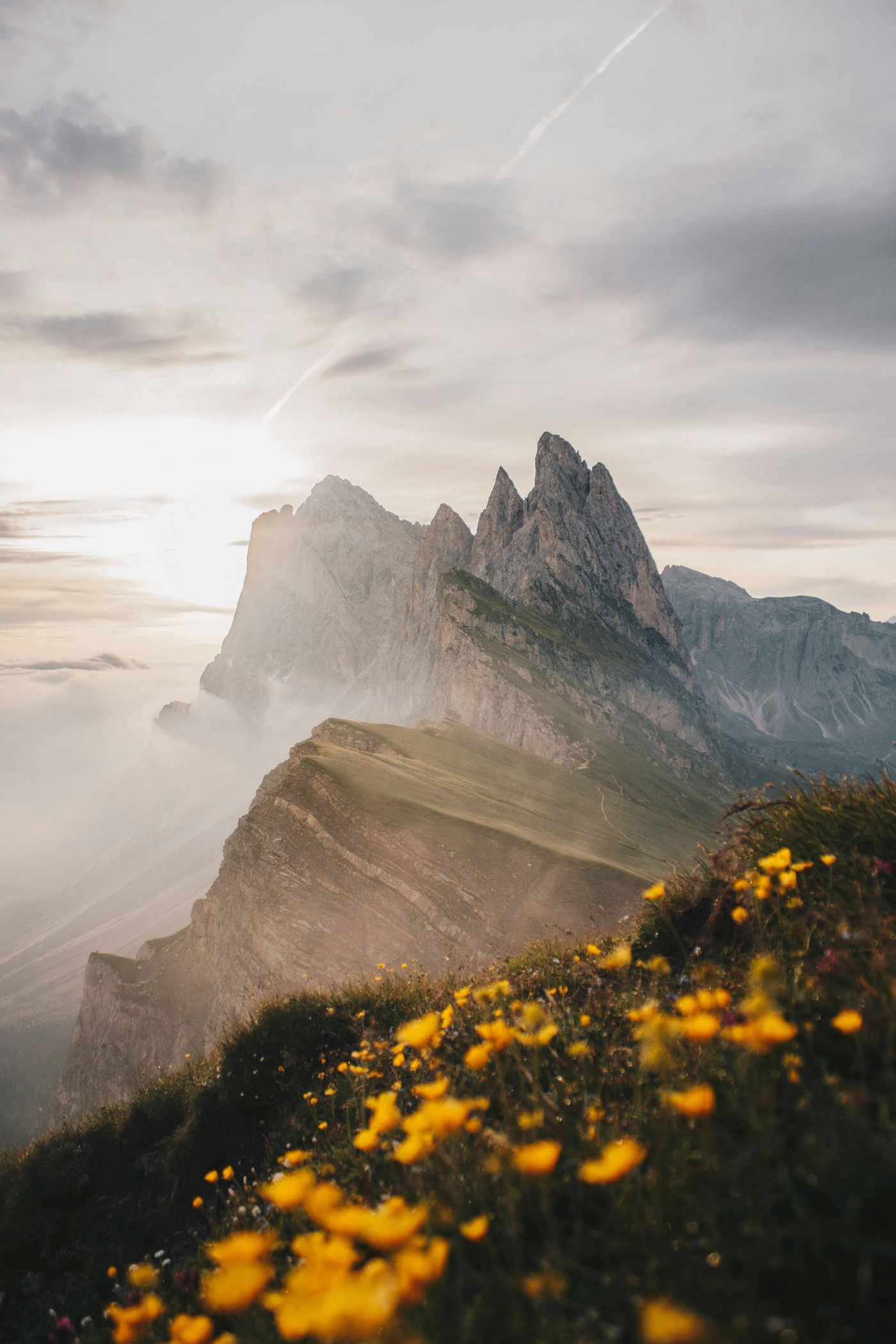DolOmites view morning