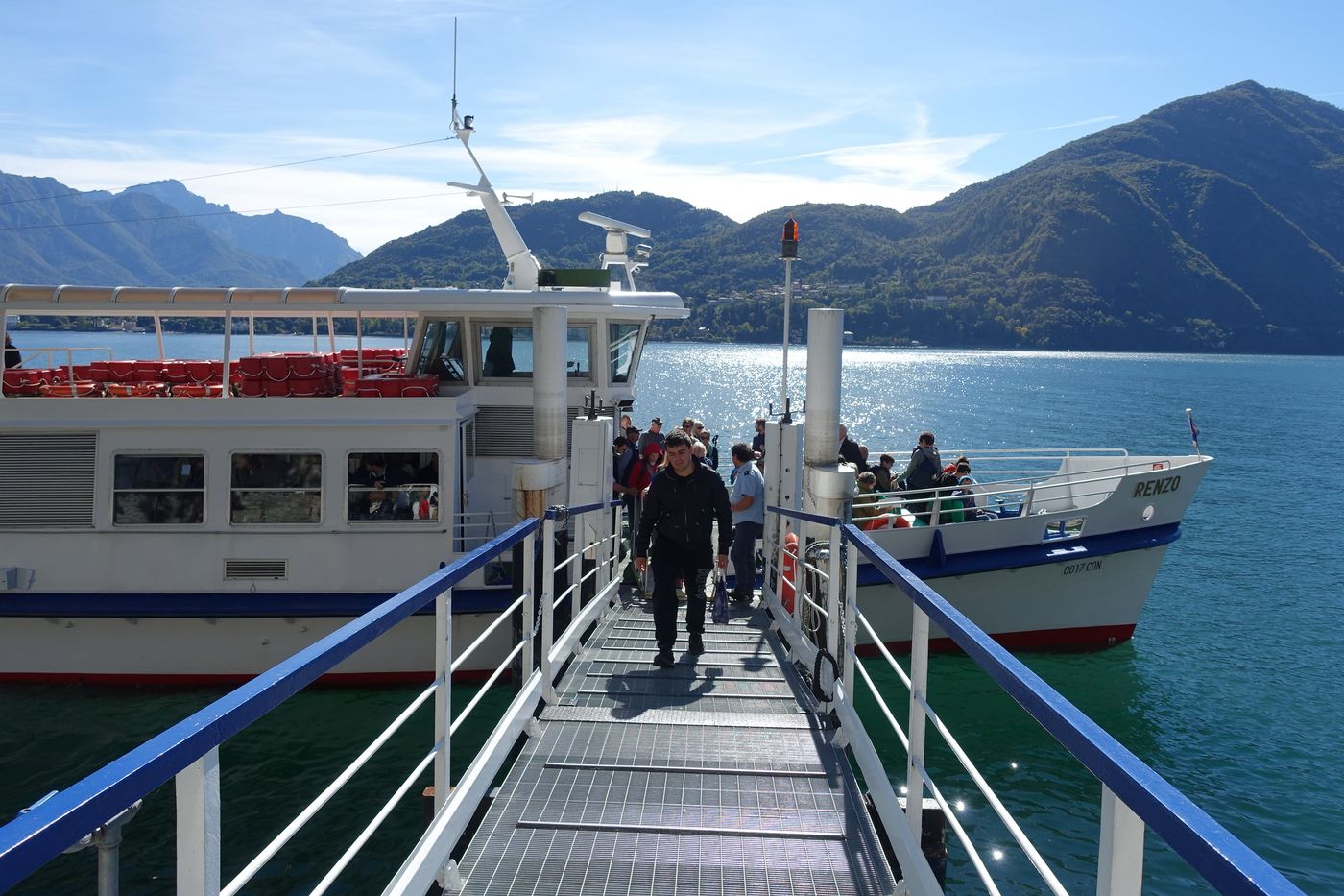 Boat trip LAke Como and boat