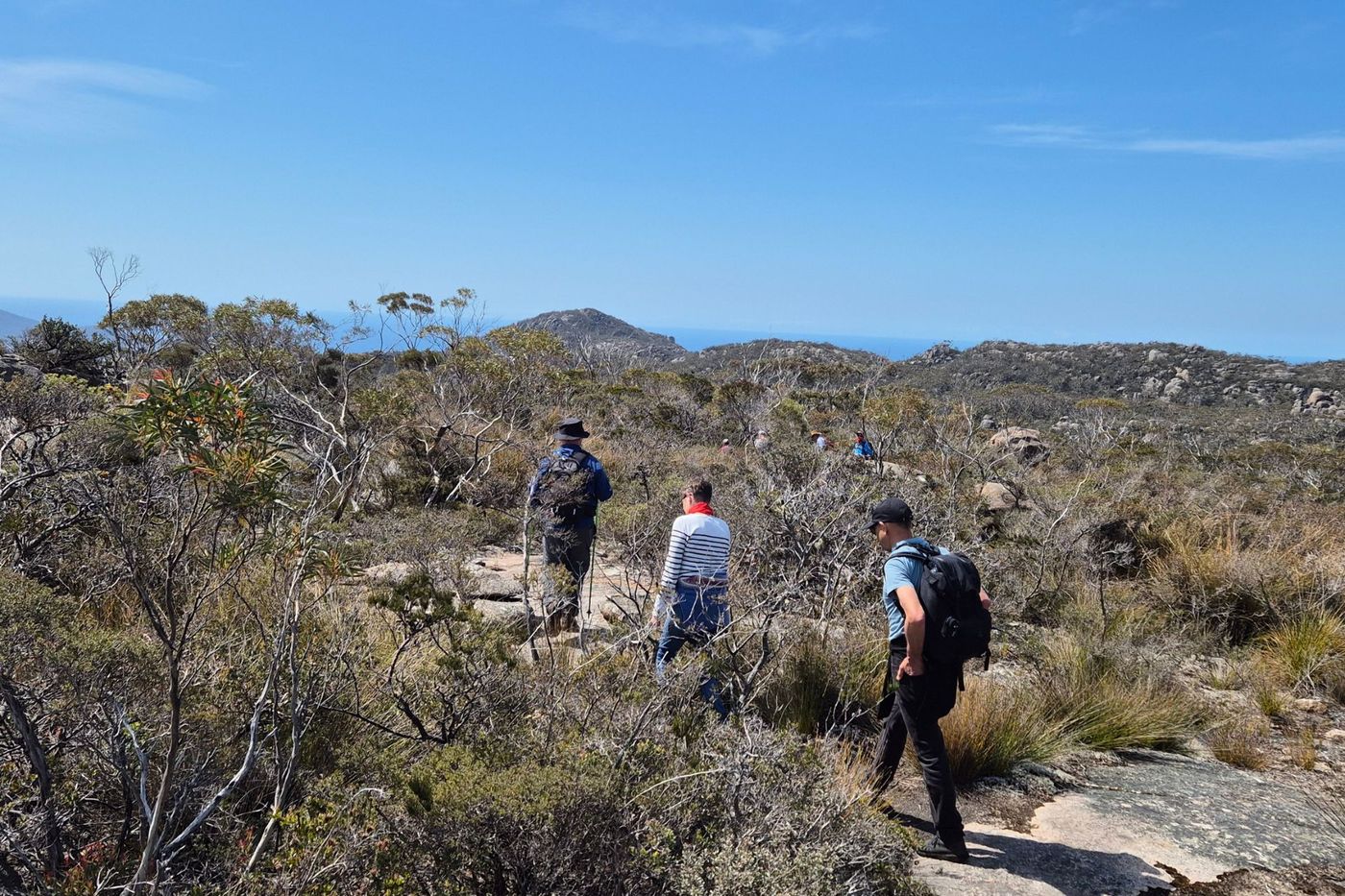 Freycinet - 3 hikers