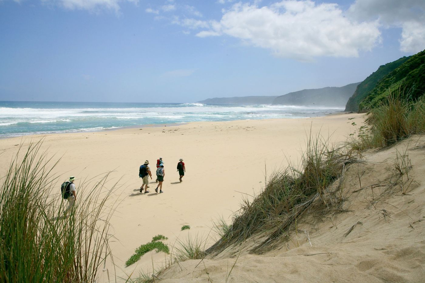 GOW-group-hike-along-Johanna-Beach