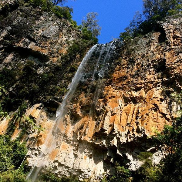 Gold-Coast-Hinterland walk Twin Falls Springbrook
