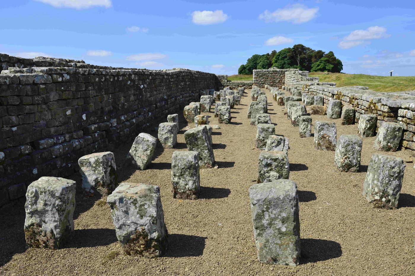 Hadrians Walkk ruins