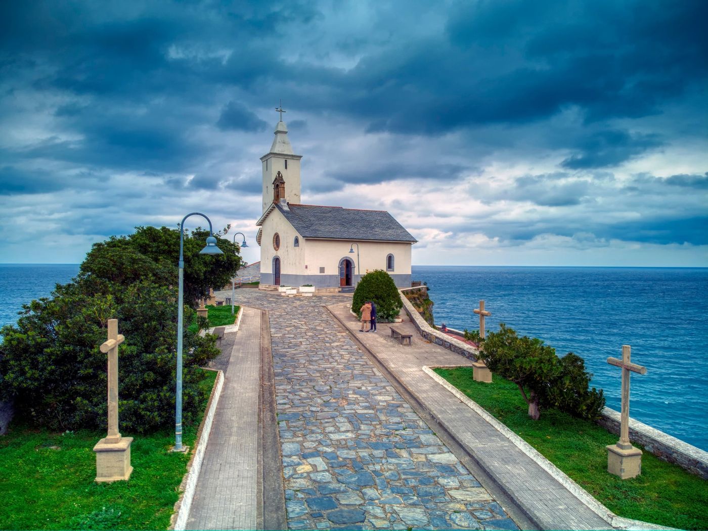Hermitage,Of,Nuestra,Señora,De,La,Blanca,In,Luarca,And
