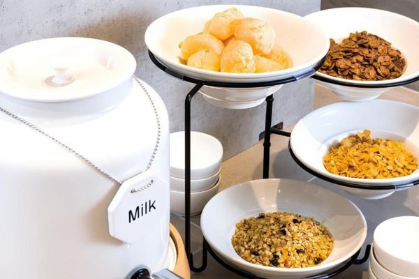 Hotel Ashinoko Hanaori breakfast Hakone Japan
