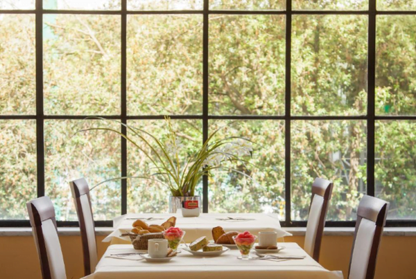 Hotel Chiusarelli dining room