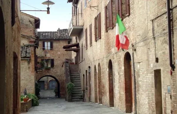 Hotel Il Ghibellino in Buonconvento outside