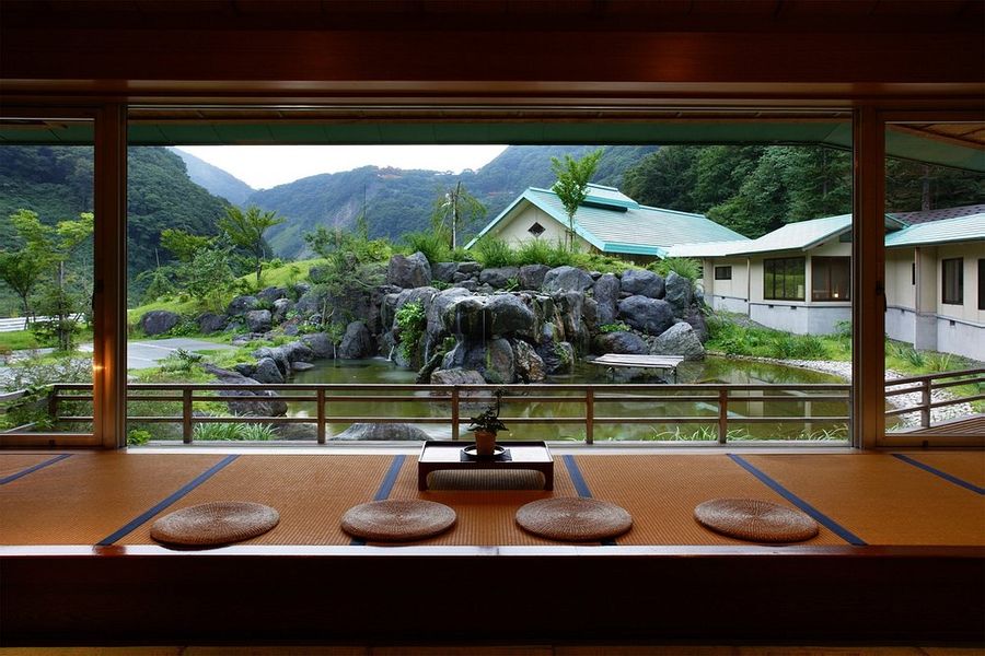 Hotel Kunitomi Suisenkaku outdoor view