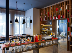 Hotel Le Faucigny dining room small
