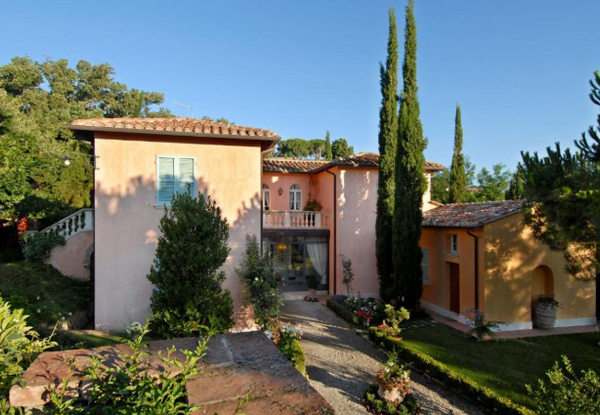 Hotel il Rondo backyard