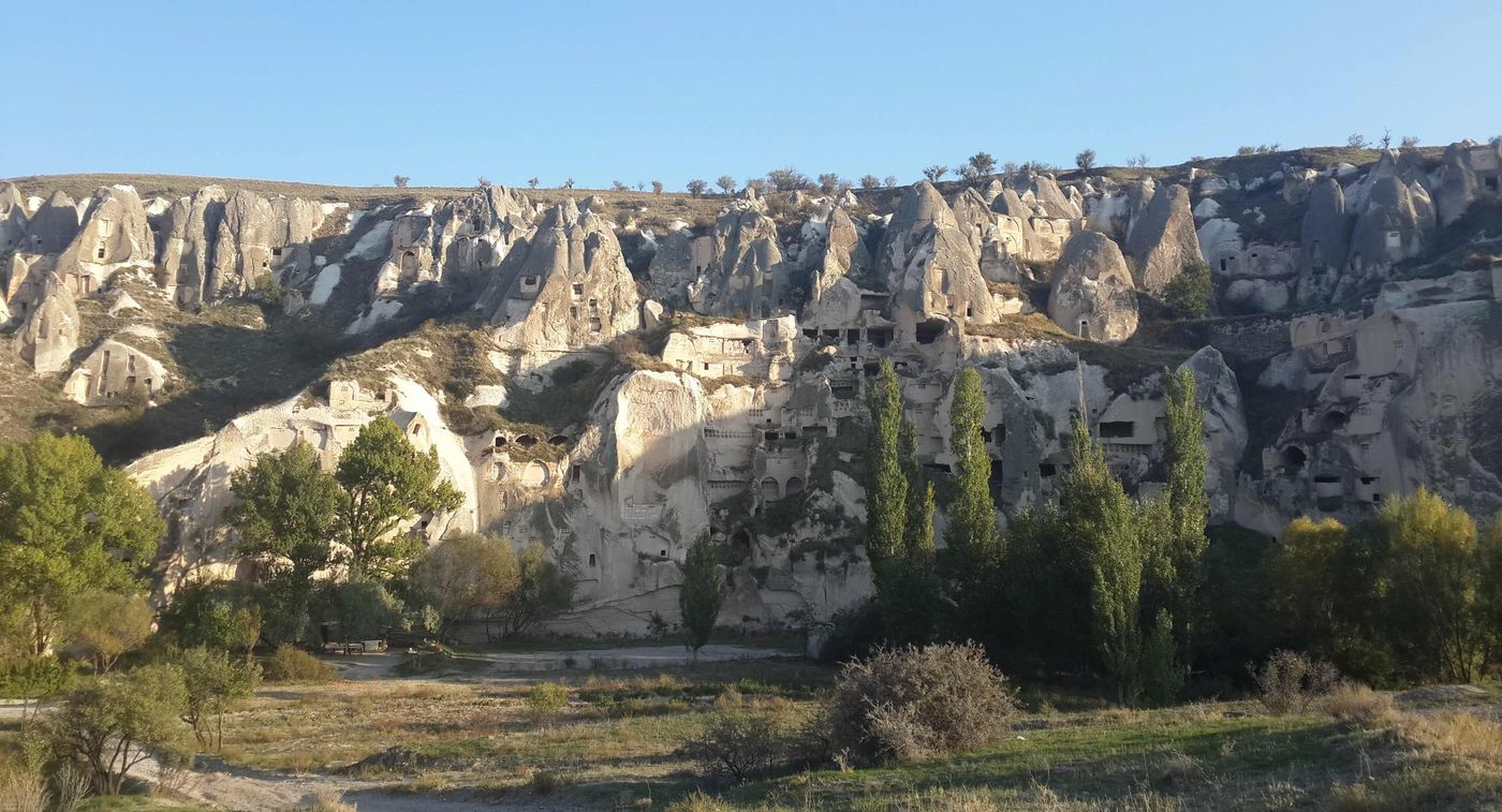 Houses in hills Cappadocia