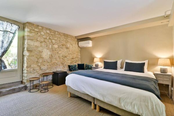 La Bastide Bleue twin room