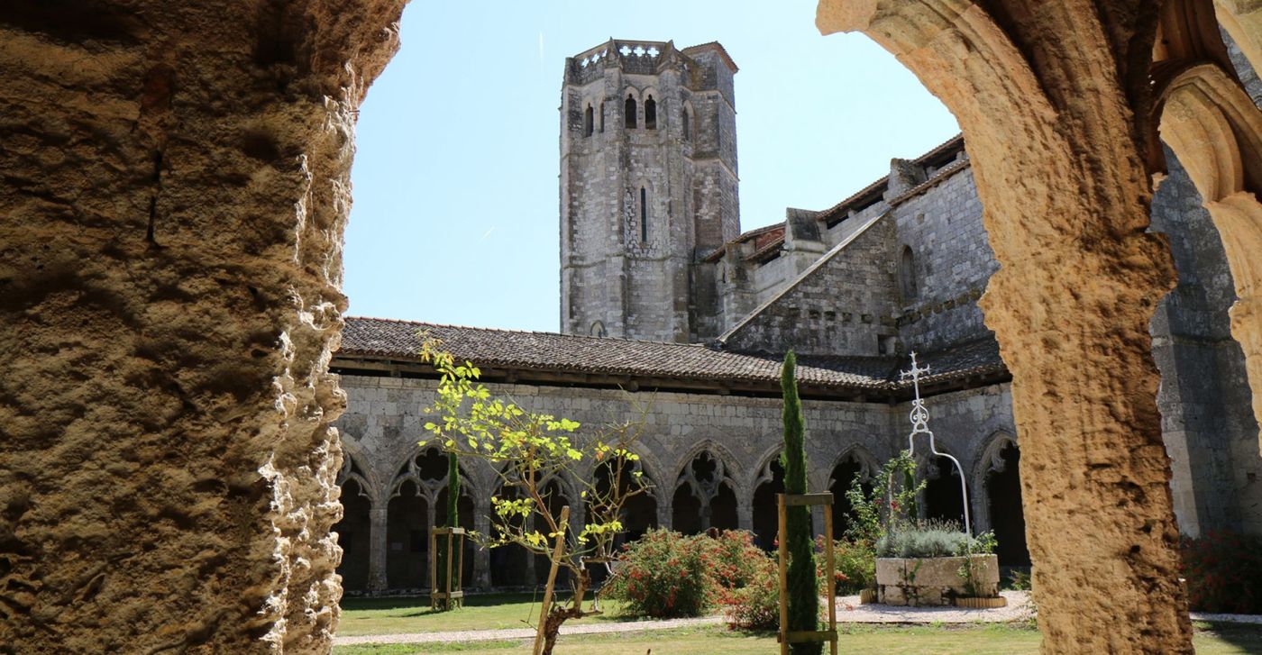 View of Saint-Pierre Church La Romieu