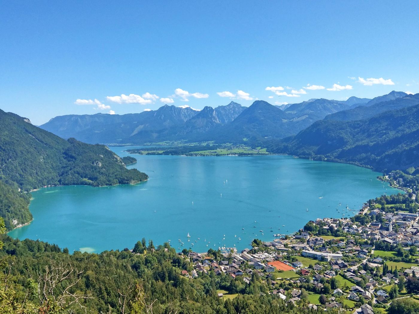 Lakeside Vista of Wolfgangsee - supplied by Eurohike