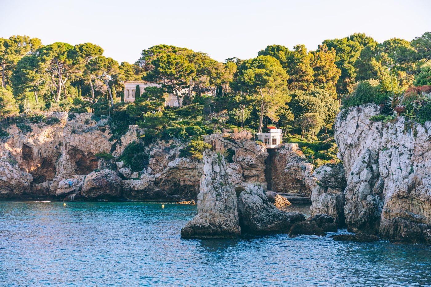 Le sentier du littoral au Cap d'Antibes