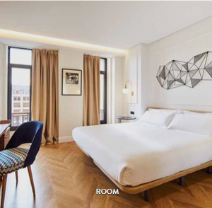 Leon,_The Sercotel_Alfonso_V_Hotel_room