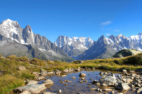 Les Chapieux landscape