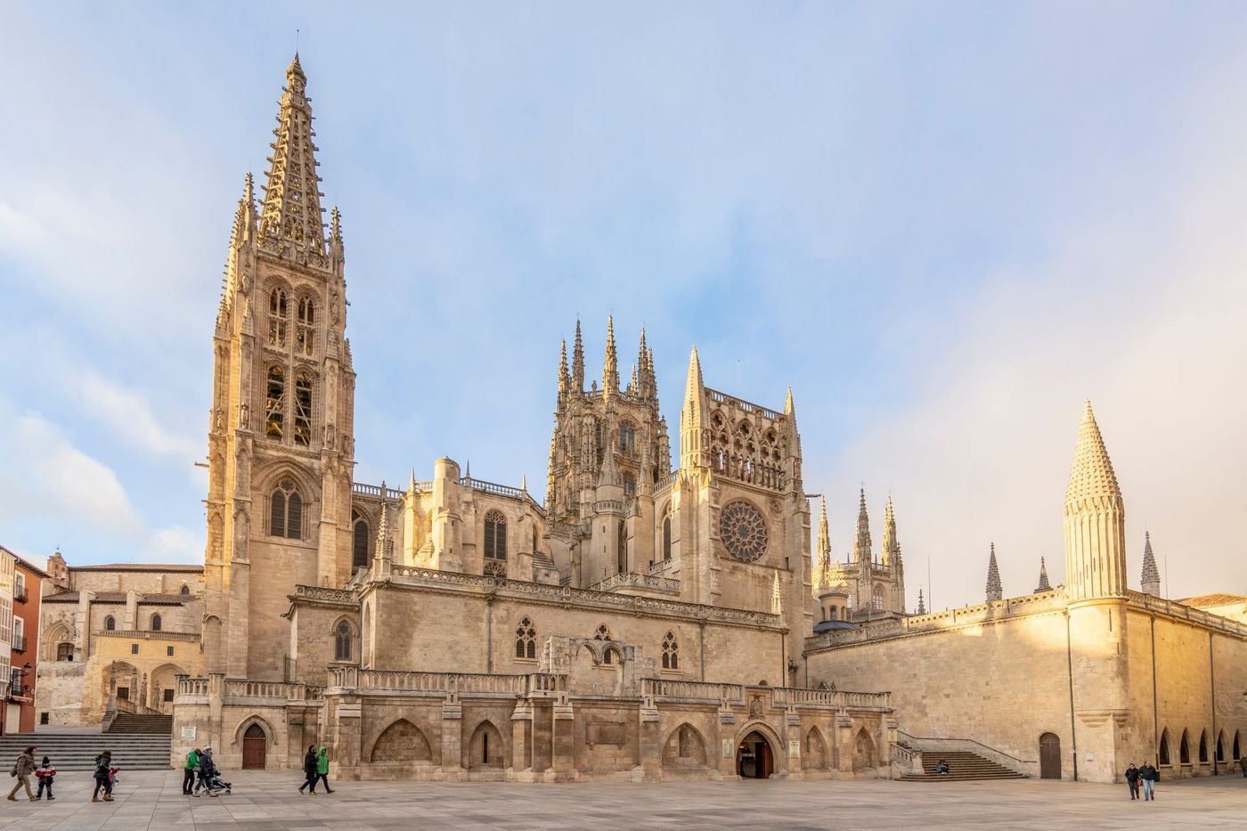 Majestic-Burgos-Cathedral-at-Sunset