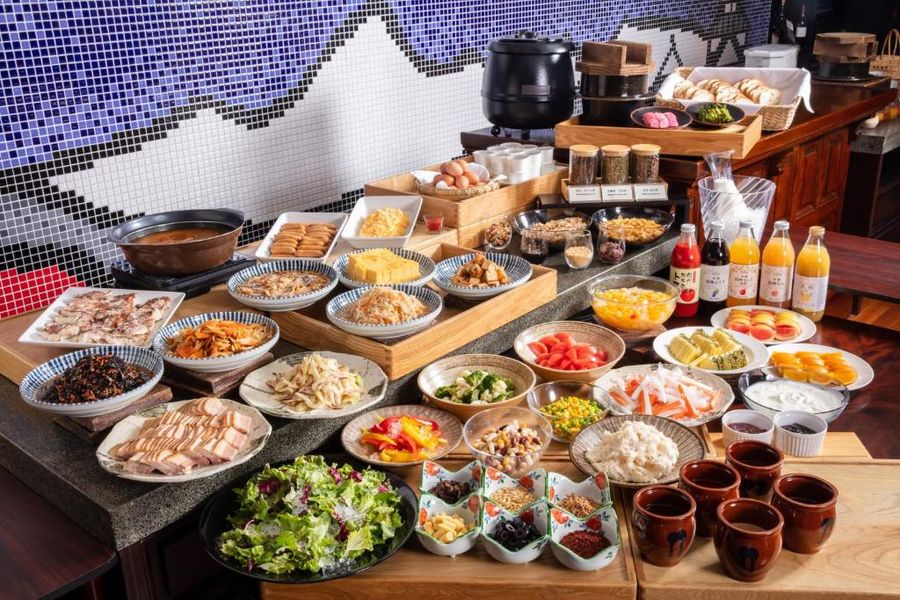 Matsumoto Hotel Kagetsu buffet