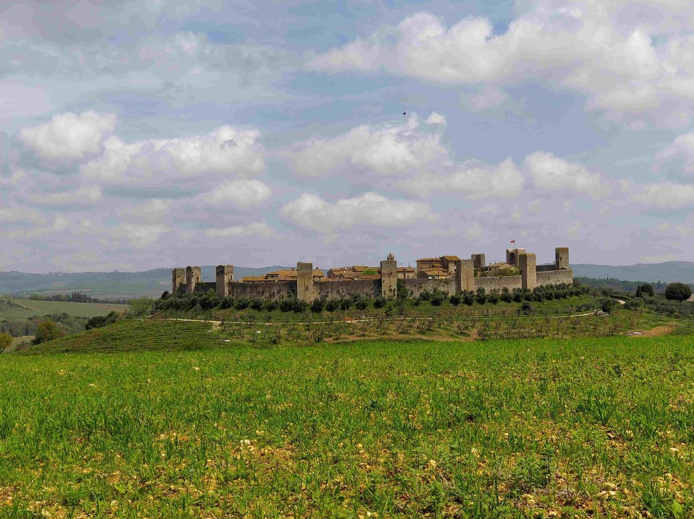 Monteriggioni town