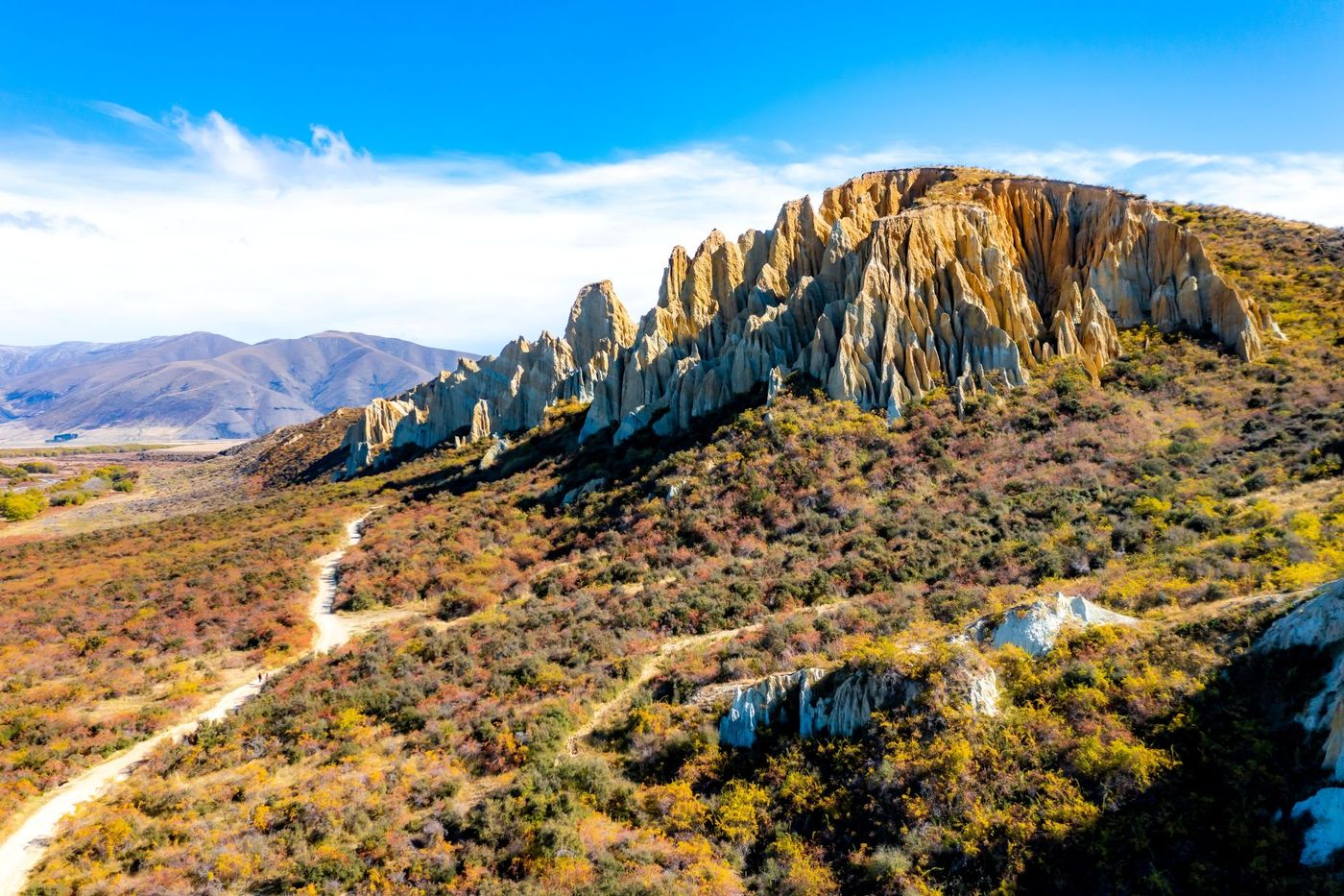 Omarama Clay Cliffs View