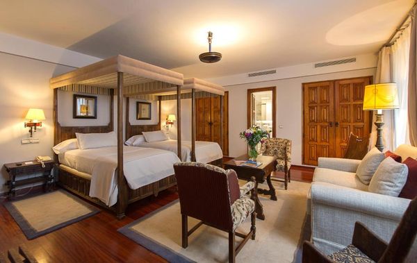 Parador de Santiago twin room