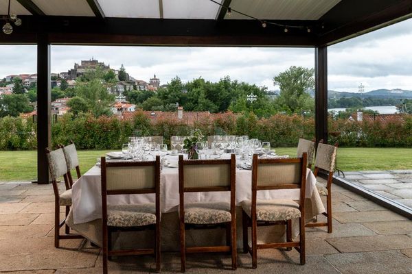 Parador de Tui dining