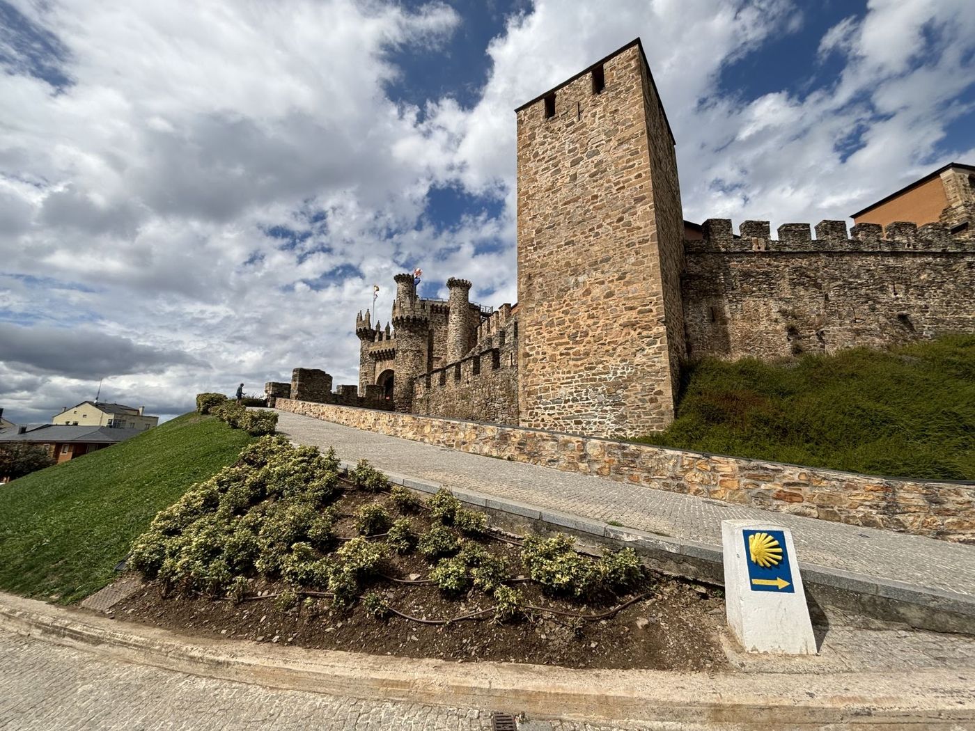 Ponferrada Castle - Camino Invierno