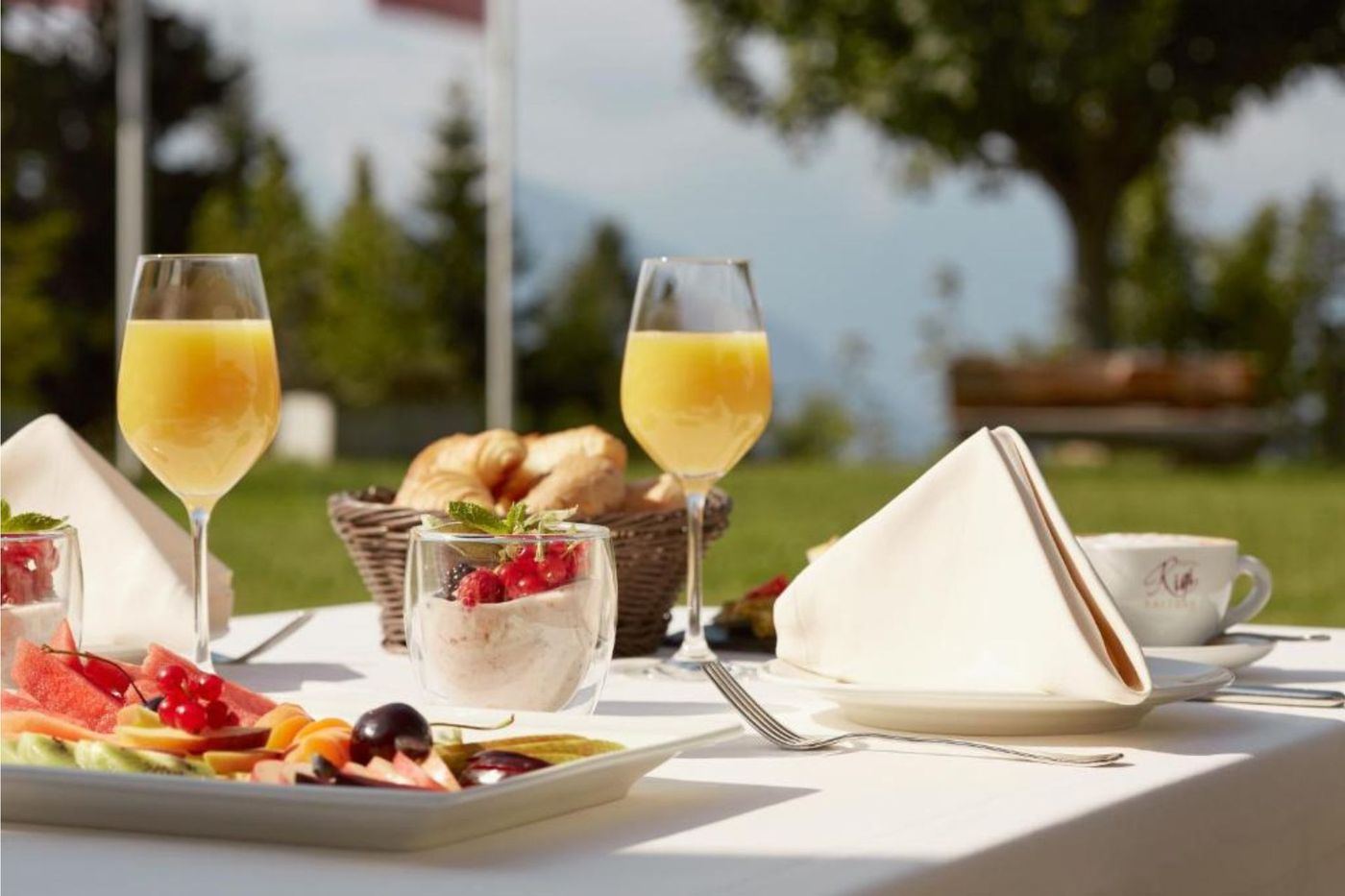 Rigi Kaltbad Hotel breakfast Switzerland