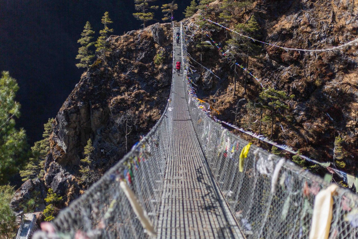 Swing bridge and walkers EBC