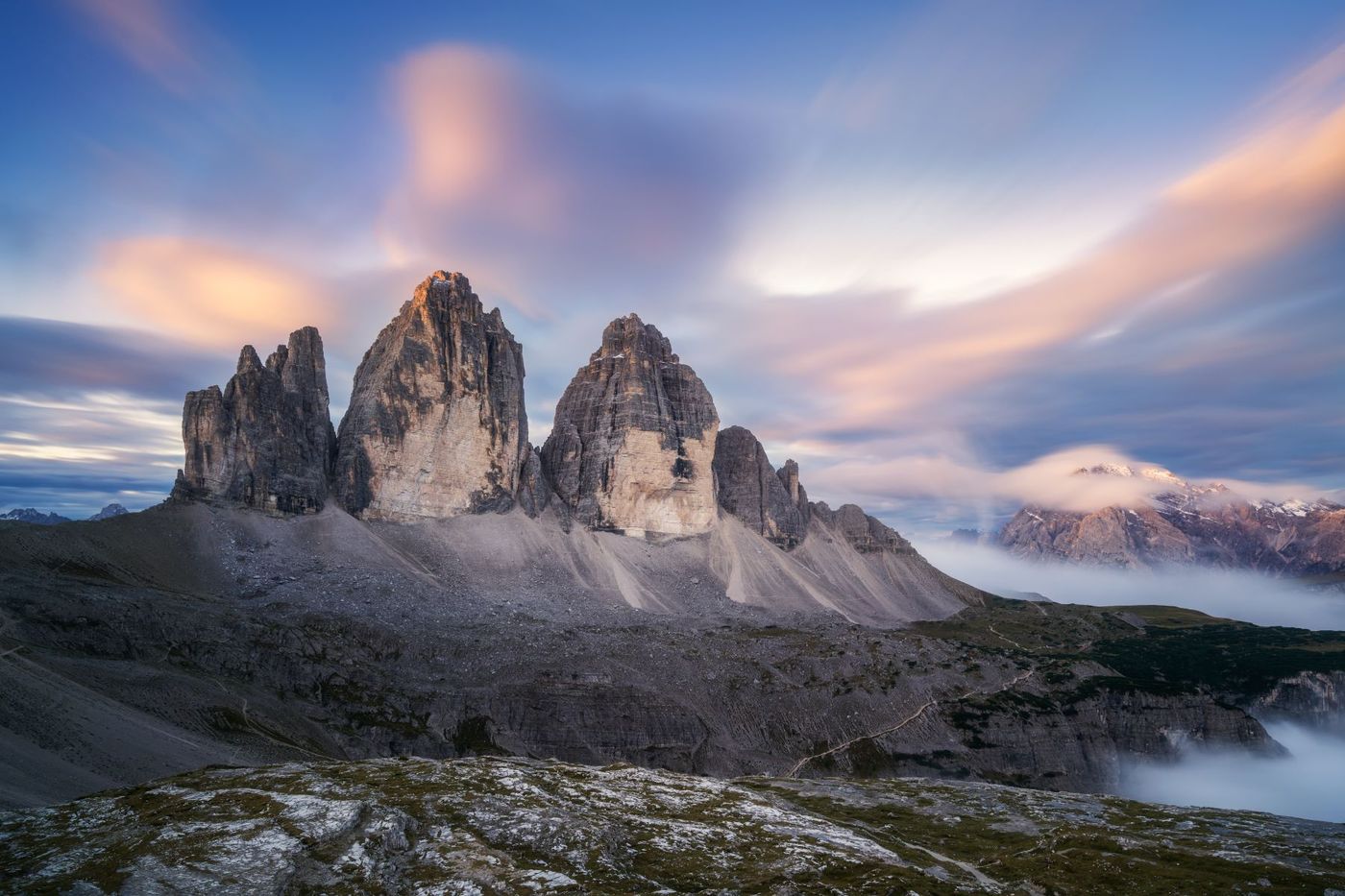 The Symbolic Mountain in Dolomites, Three Peaks