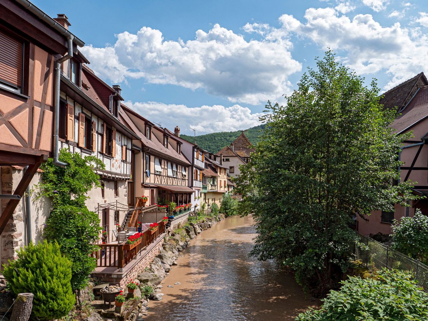 The town of Kaysersberg Alsace