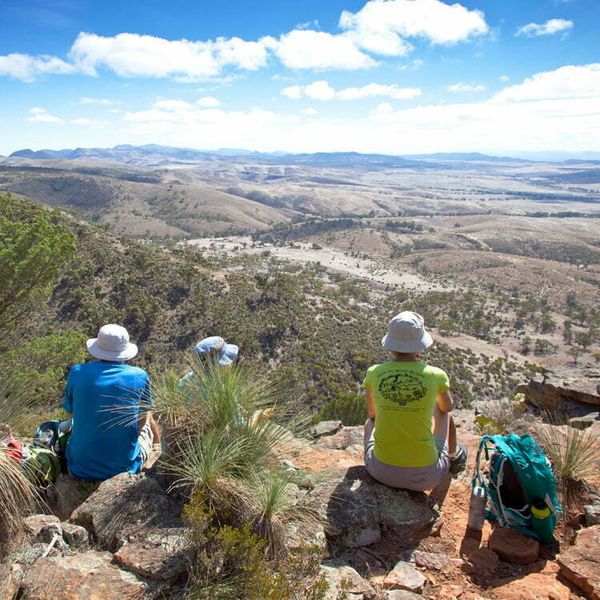 Walkers at Dutchman's Stern Flinders Ranges