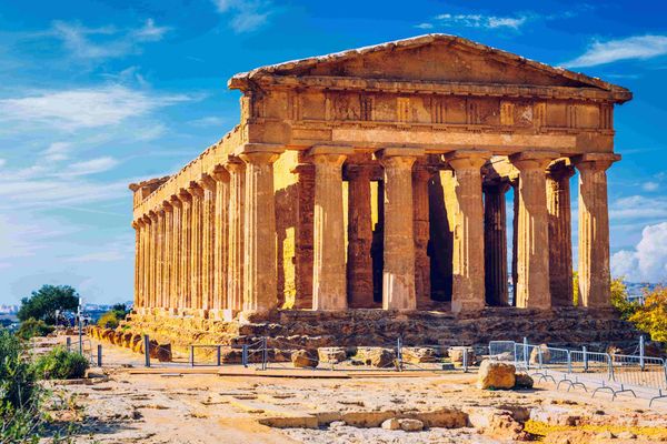 Valley of the Temples (Valle dei Templi), The Temple of Concordia, an ancient Greek Temple
