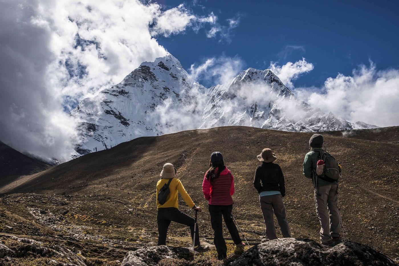 Walkers and Mountains EBC