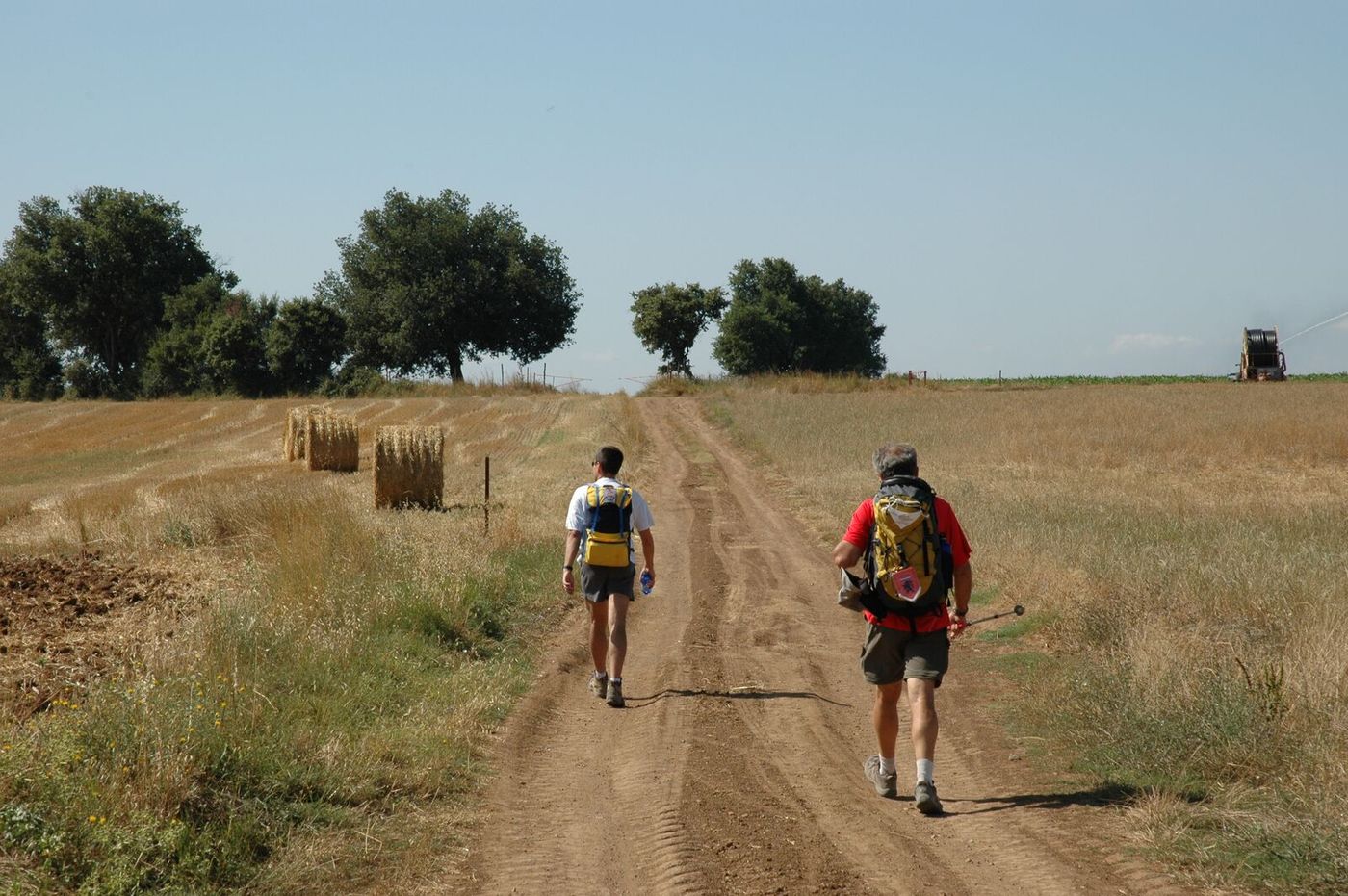 Walking from Vetralla to Sutri