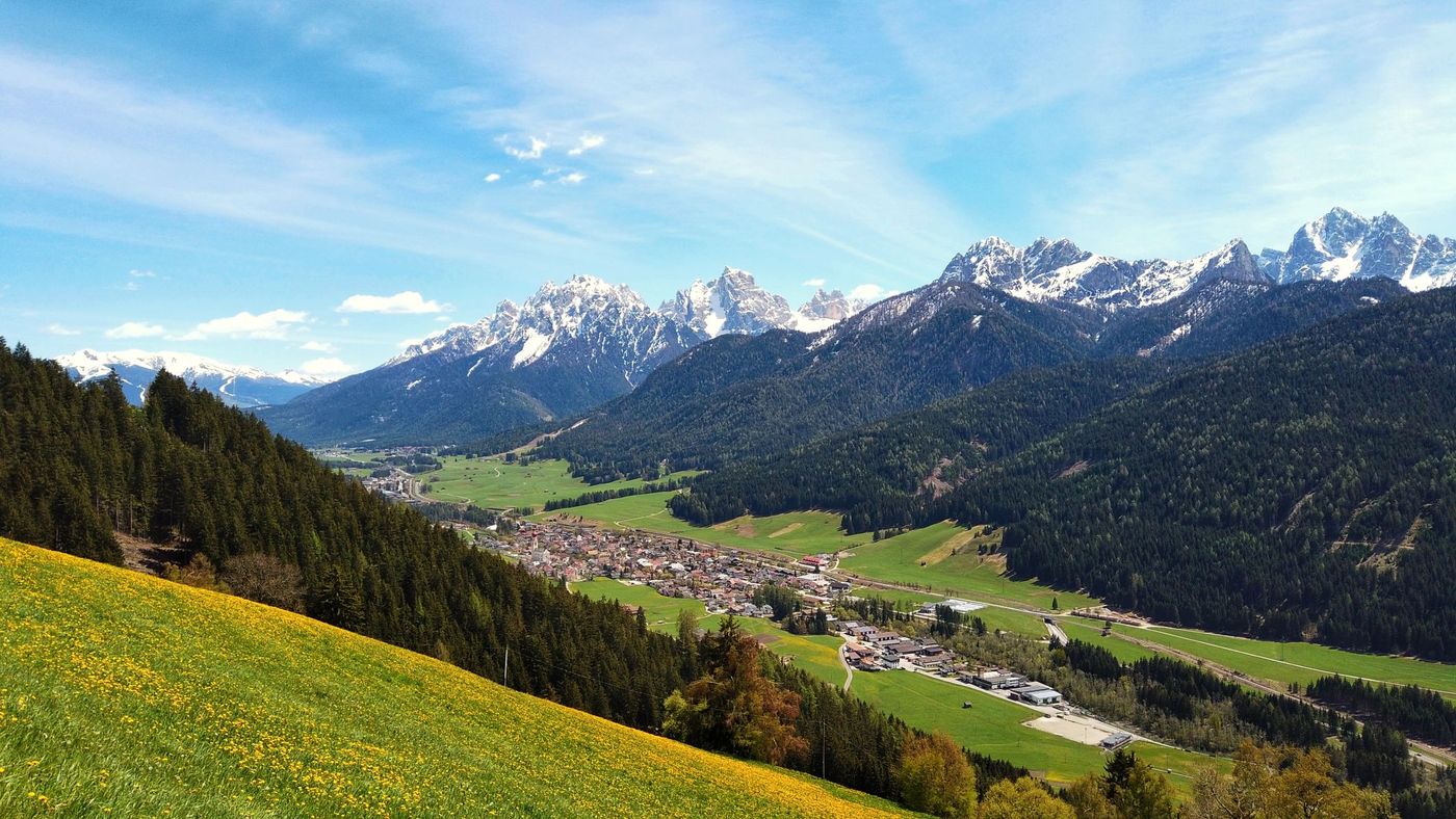 a small village in the Hochpustertal area