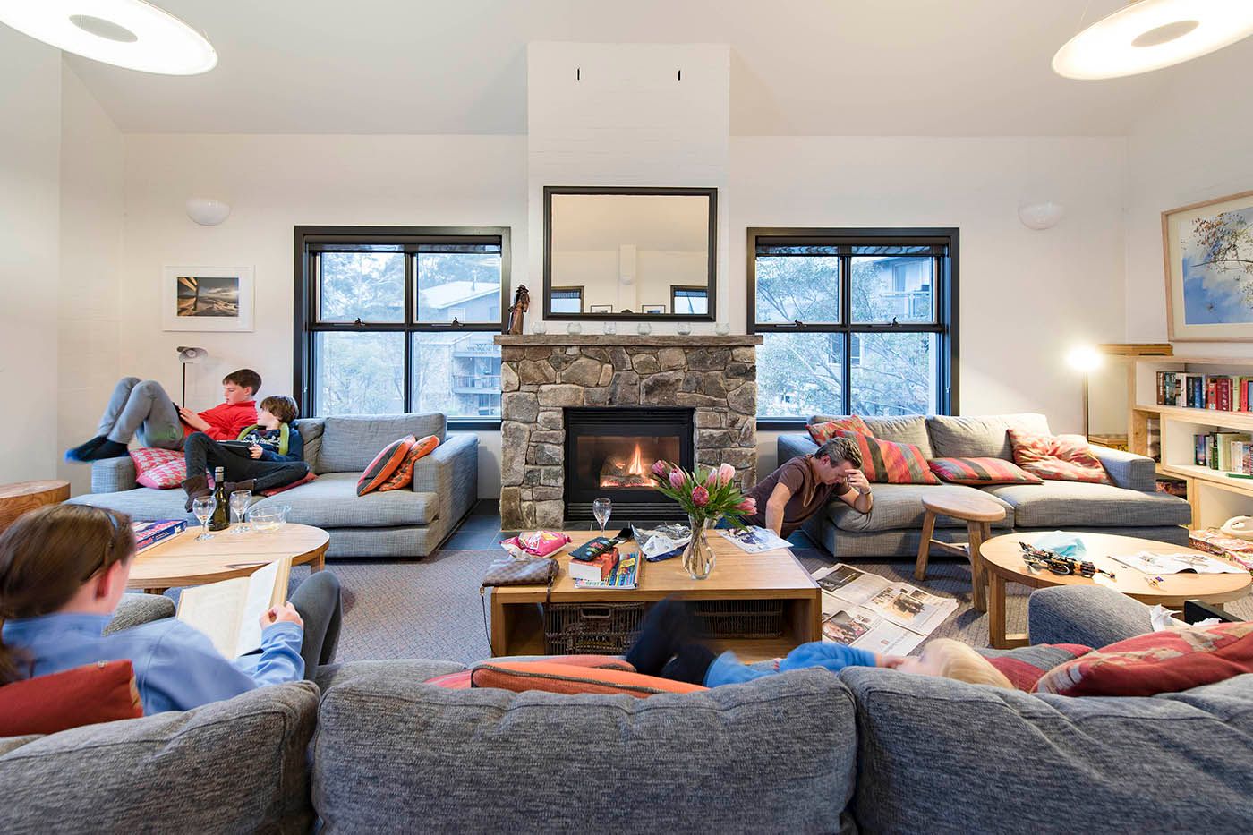 lounge Boali Snowy Mountains