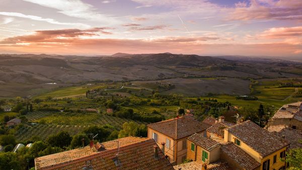 montepulcianno in tuscany