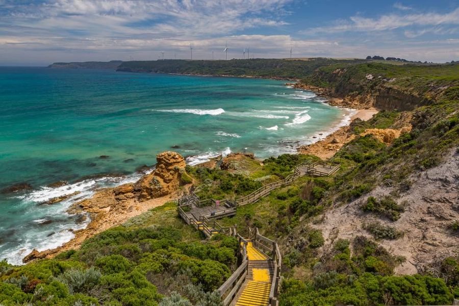 Great South West Walk track near Portland