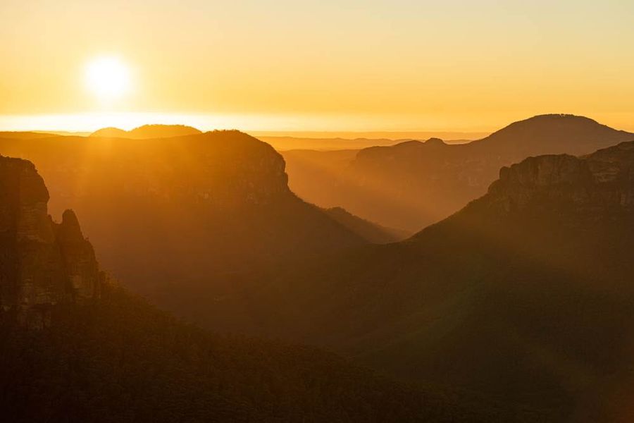 Blue Mountains evening