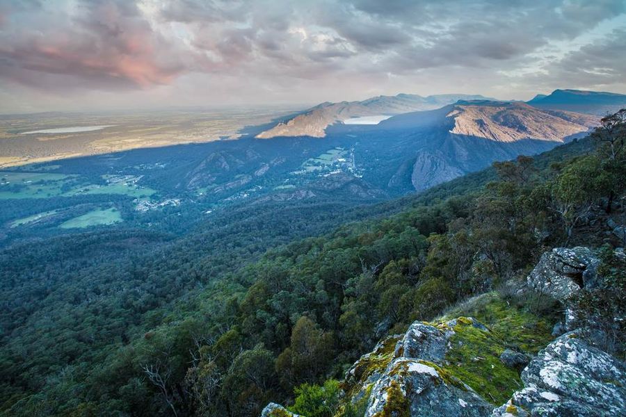 Grampians view from Mountain top