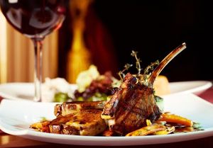 Dinner at restaurant