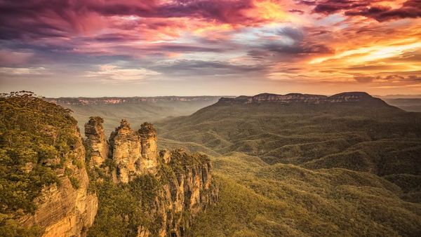 3 Sisters at dusk